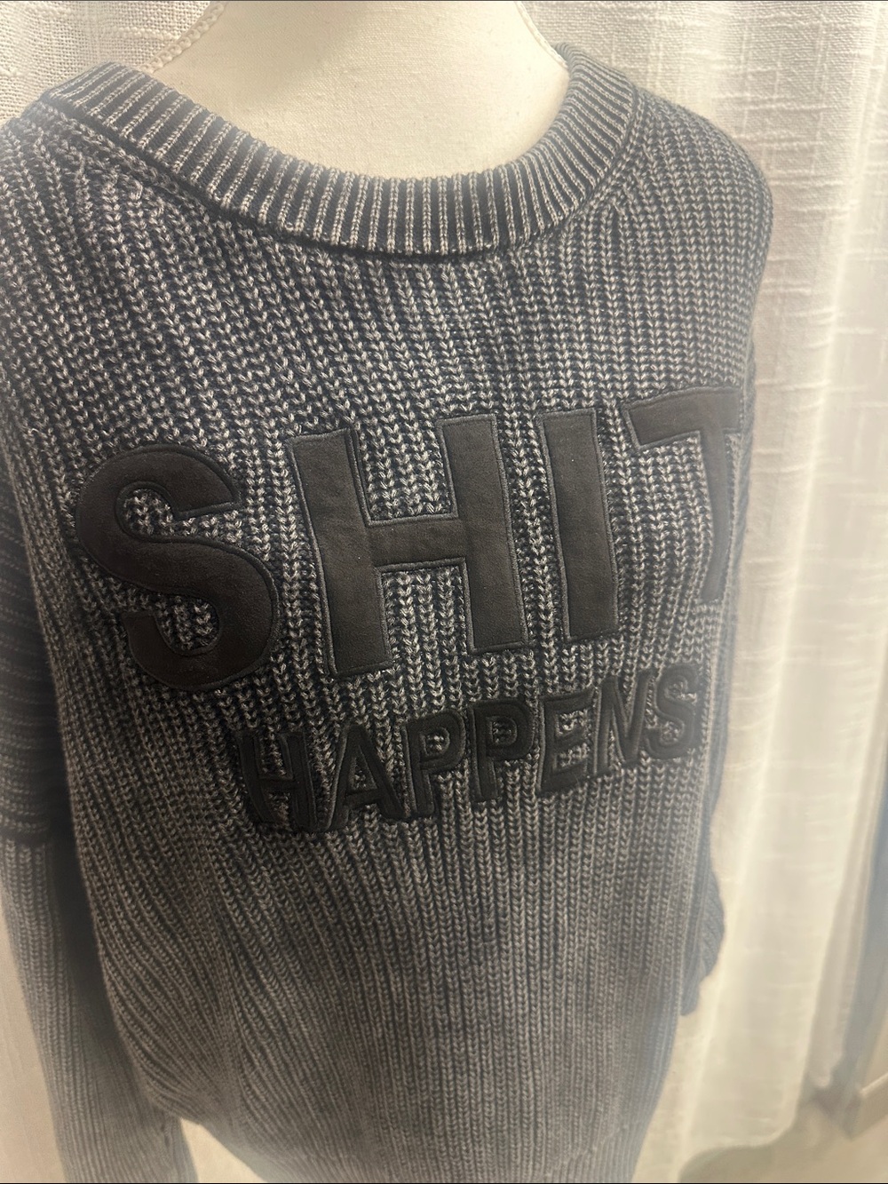 Akira Sweater cotton shit happens XL - Picture 2 of 7